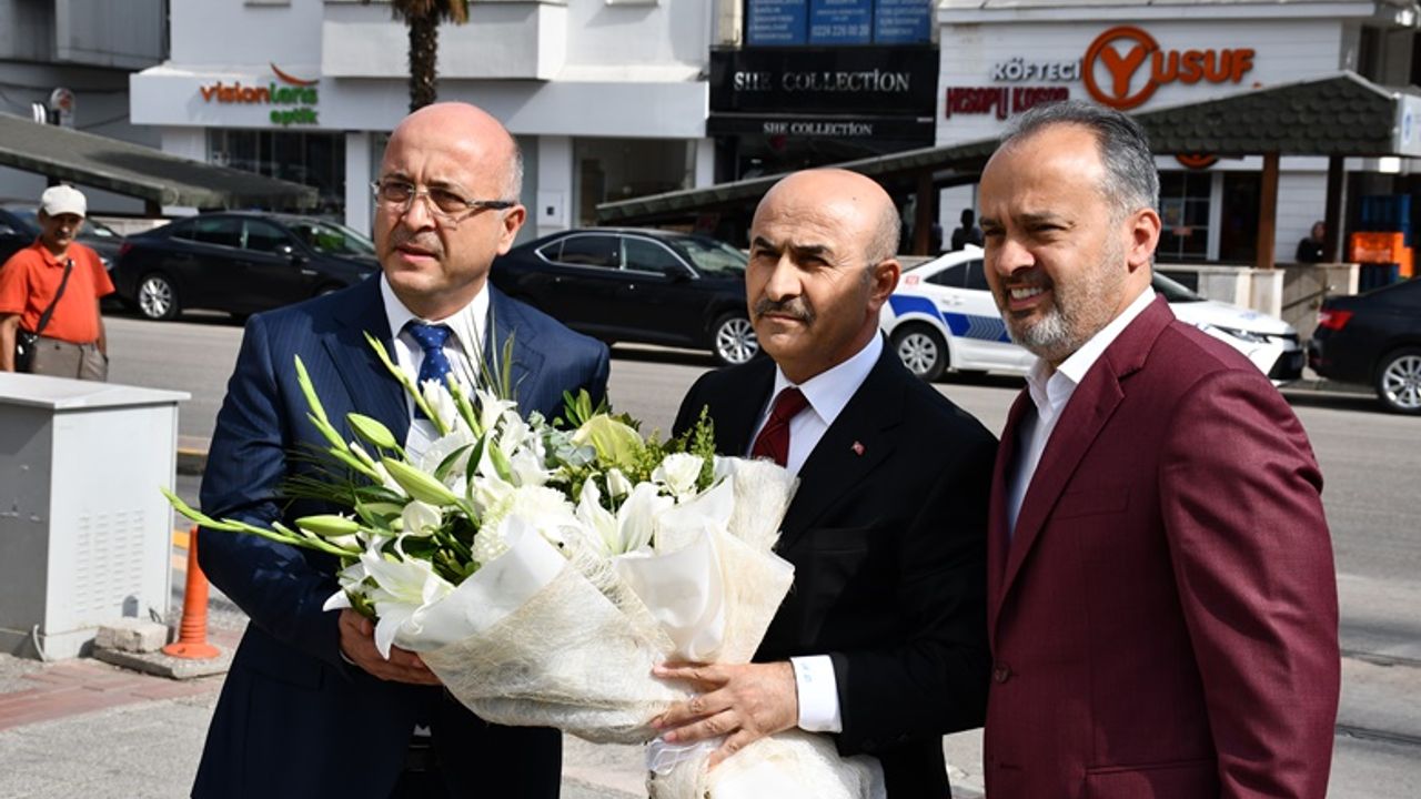 Bursa Valisi Mahmut Demirtaş Göreve Başladı