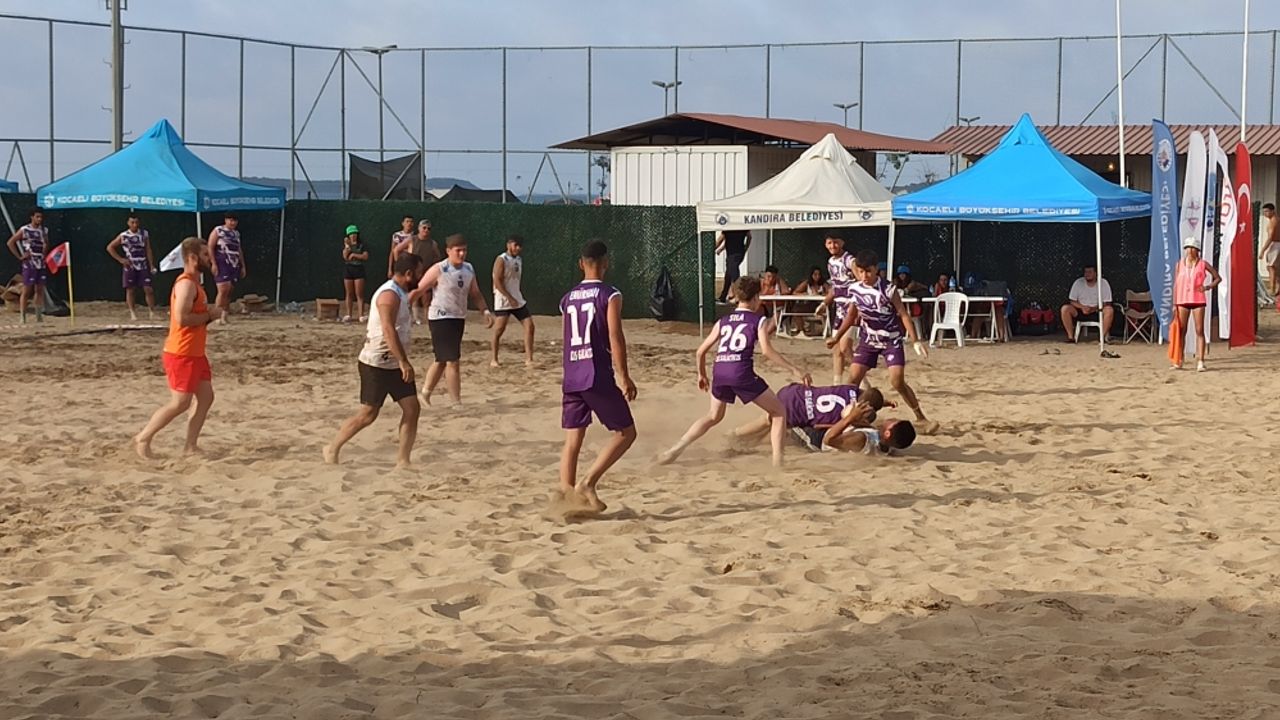 5'li Plaj Ragbi Türkiye Şampiyonası, Kocaeli'de başladı