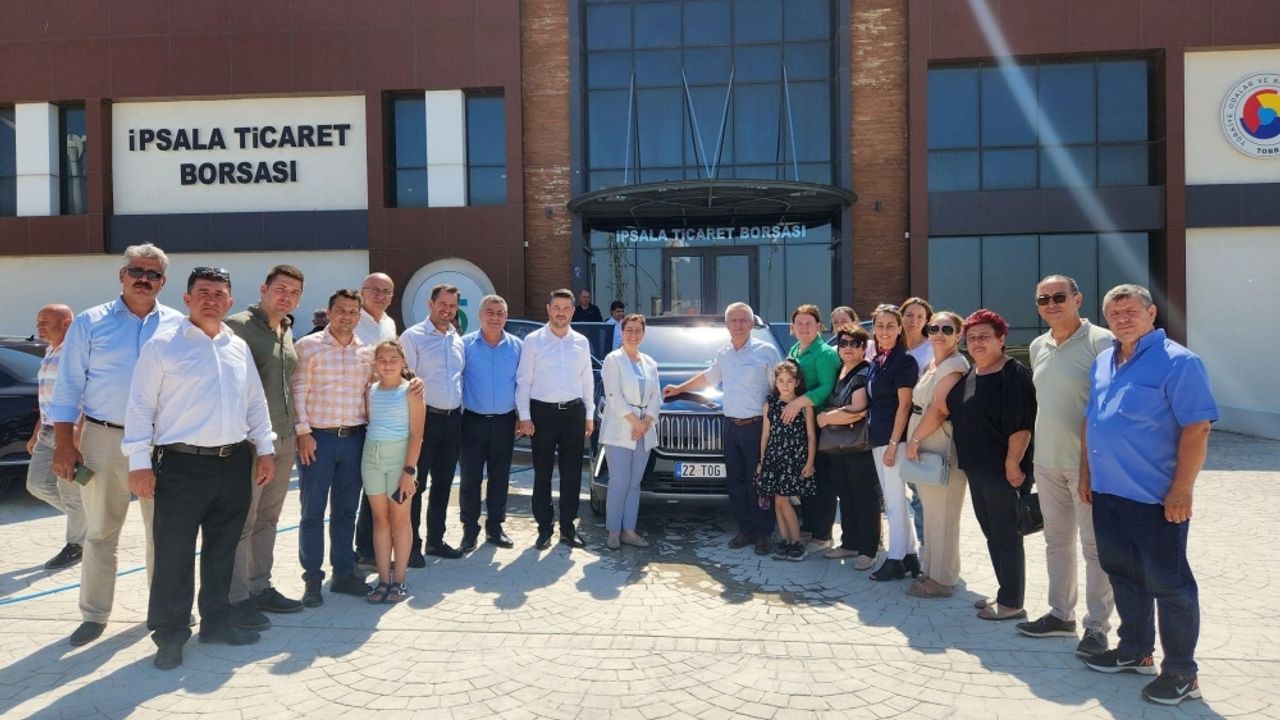 AK Parti Edirne Milletvekili Aksal, İpsala'da ziyaretlerde bulundu