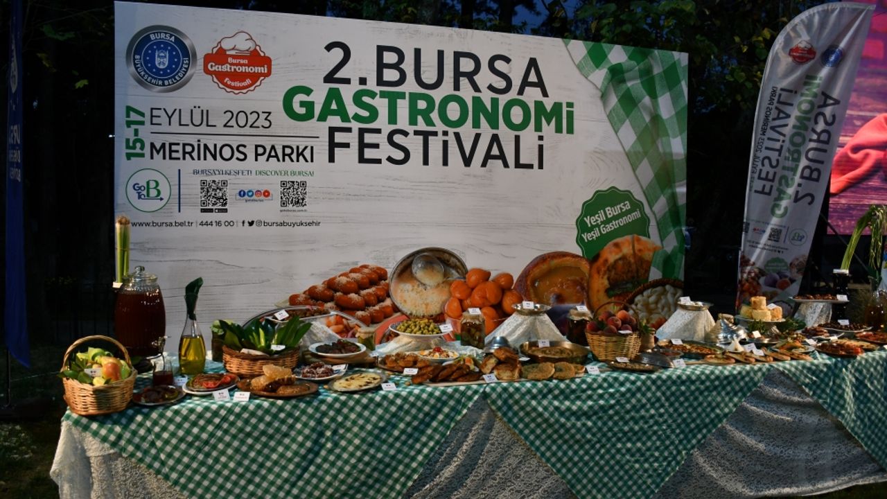 Bursa Gastronomi Festivali 15 Eylül'de başlıyor