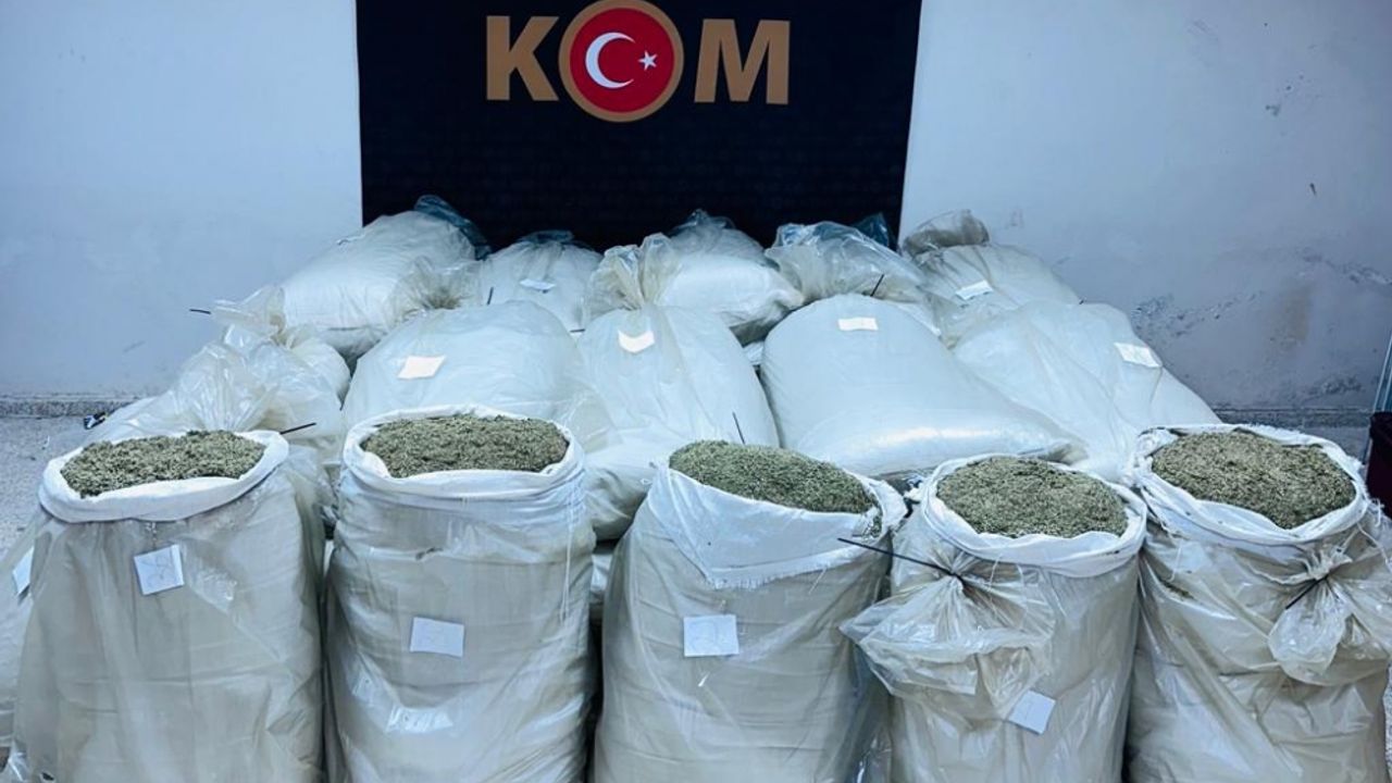 Edirne'de 720 kilo 350 gram kaçak çay ele geçirildi