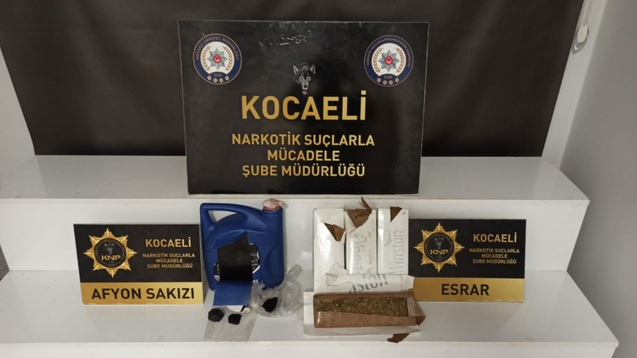 Kocaeli'de tırda 8,5 kilogram uyuşturucu ele geçirilmesine ilişkin yakalanan şüpheli tutuklandı