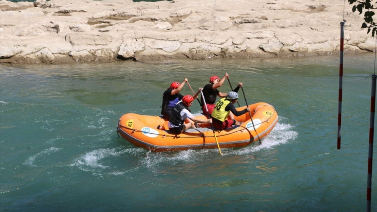 Tunceli'de ANALİG Rafting Türkiye Birinciliği müsabakaları yapıldı
