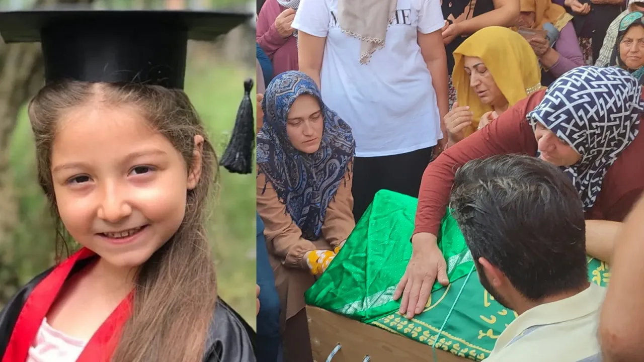 Bursa'da Lösemi Hastası Küçük Beril Son Yolculuğuna Uğurlandı