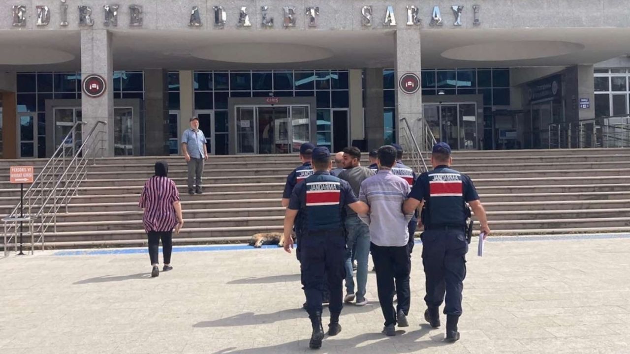Edirne'de kesinleşmiş hapis cezası bulunan firari hükümlü yakalandı