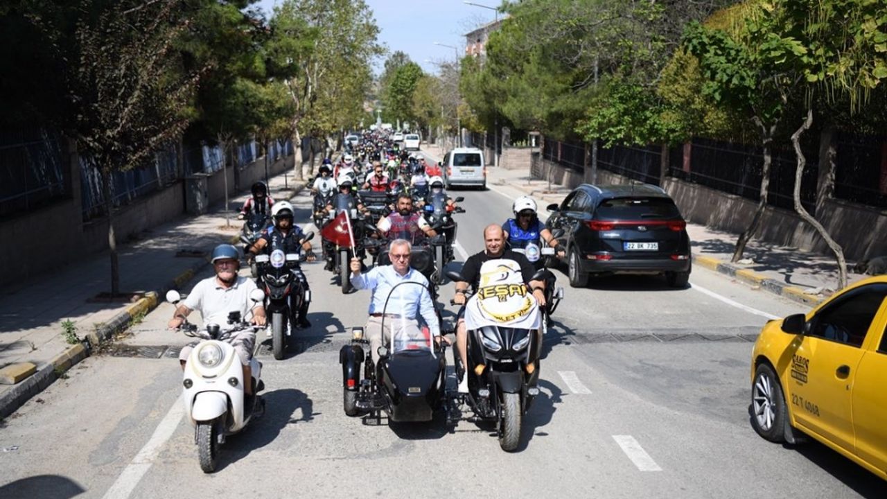 Keşan'da motosiklet festivali düzenlendi