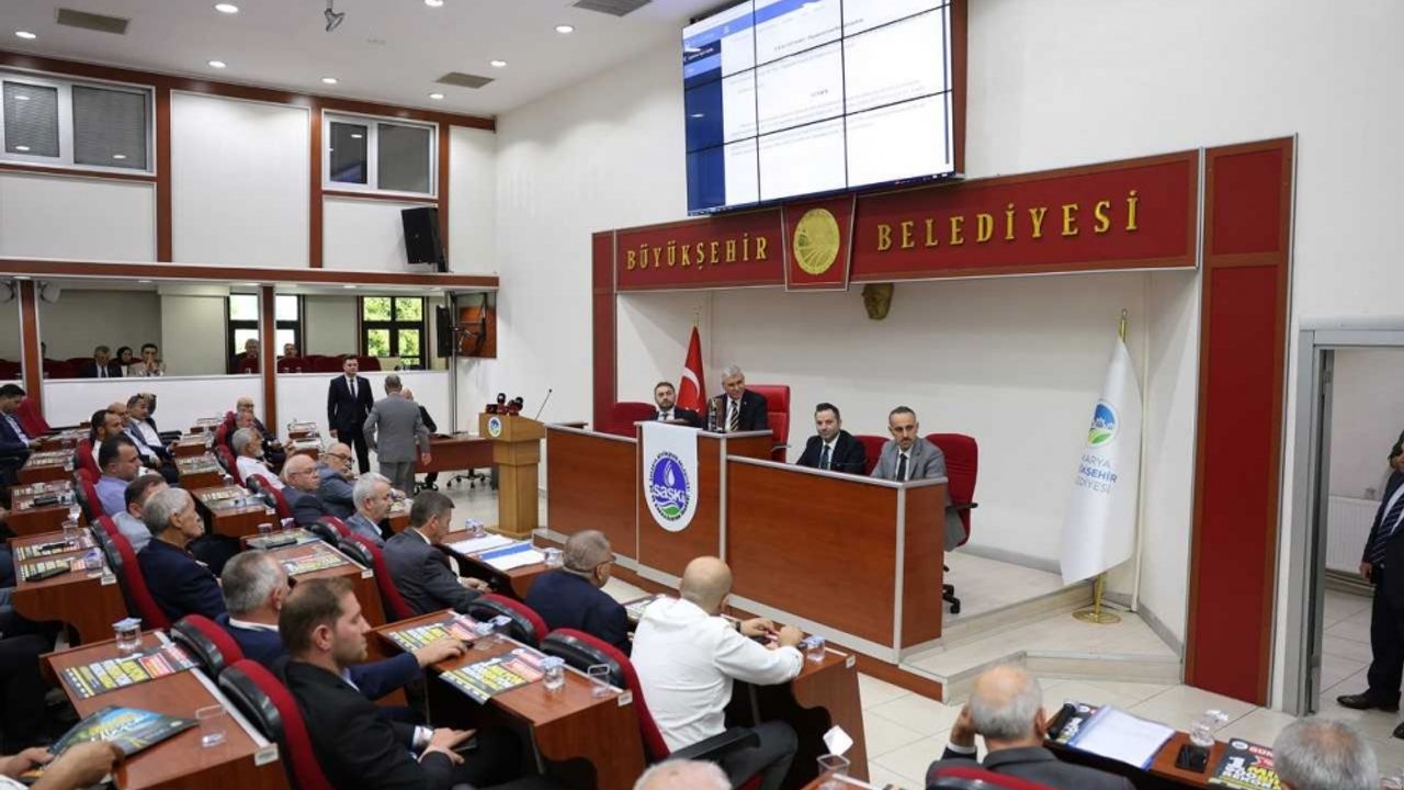 Sakarya Büyükşehir Belediyesi eylül ayı olağan meclis toplantısı düzenlendi