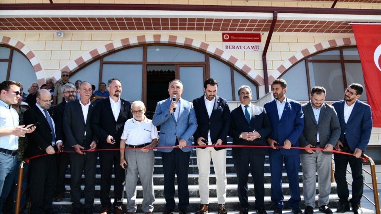 Tekirdağ Valisi Soytürk, hayırsever tarafından yaptırılan caminin açılışına katıldı