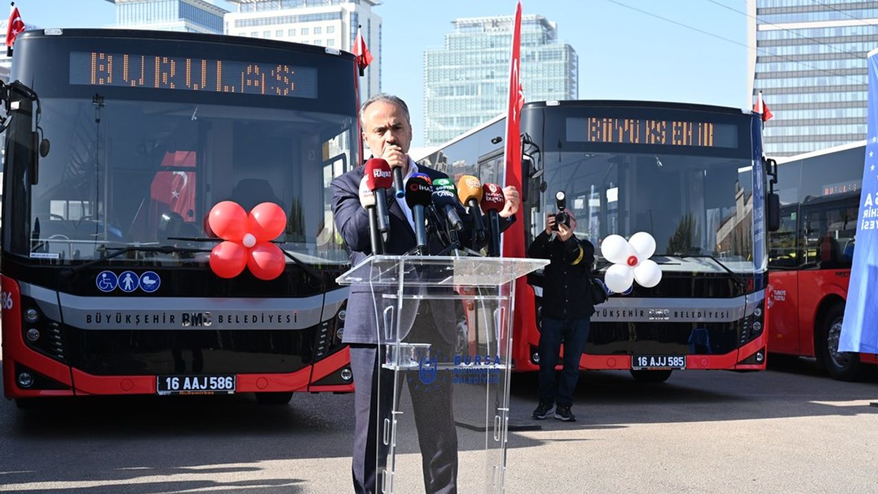 Bursa'da 15 Yeni Sıfır Araç, Trafik Sorununu Azaltacak!