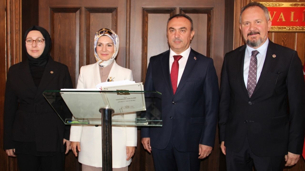 Aile ve Sosyal Hizmetler Bakanı Göktaş, Tekirdağ'da ziyaretlerde bulundu