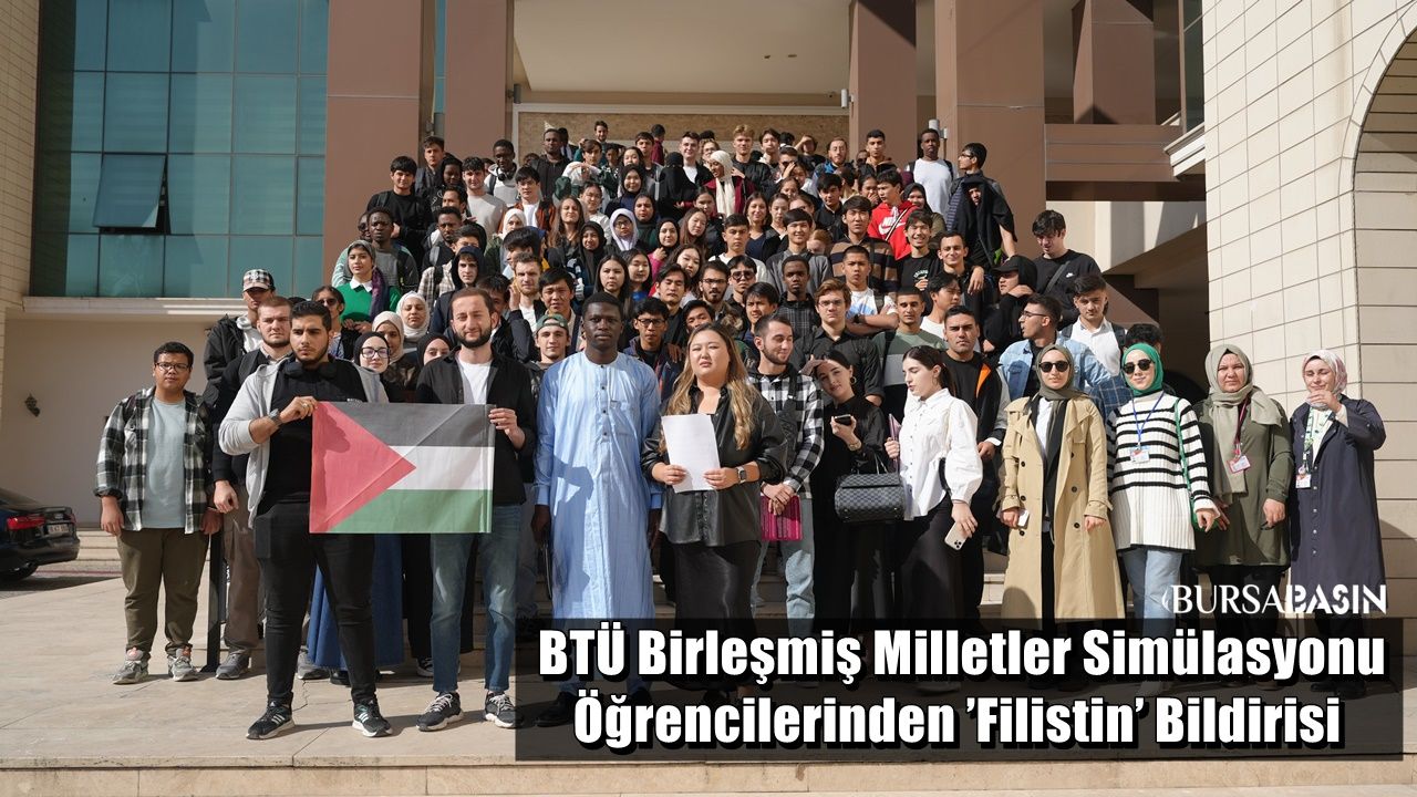 BTÜ Uluslararası Öğrencilerinden Filistin’e Destek Bildirisi