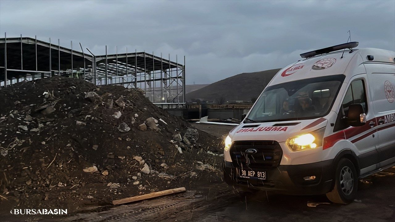Kayseri'de İnşaat Çatısında Kaza: İşçi Yaşamını Yitirdi