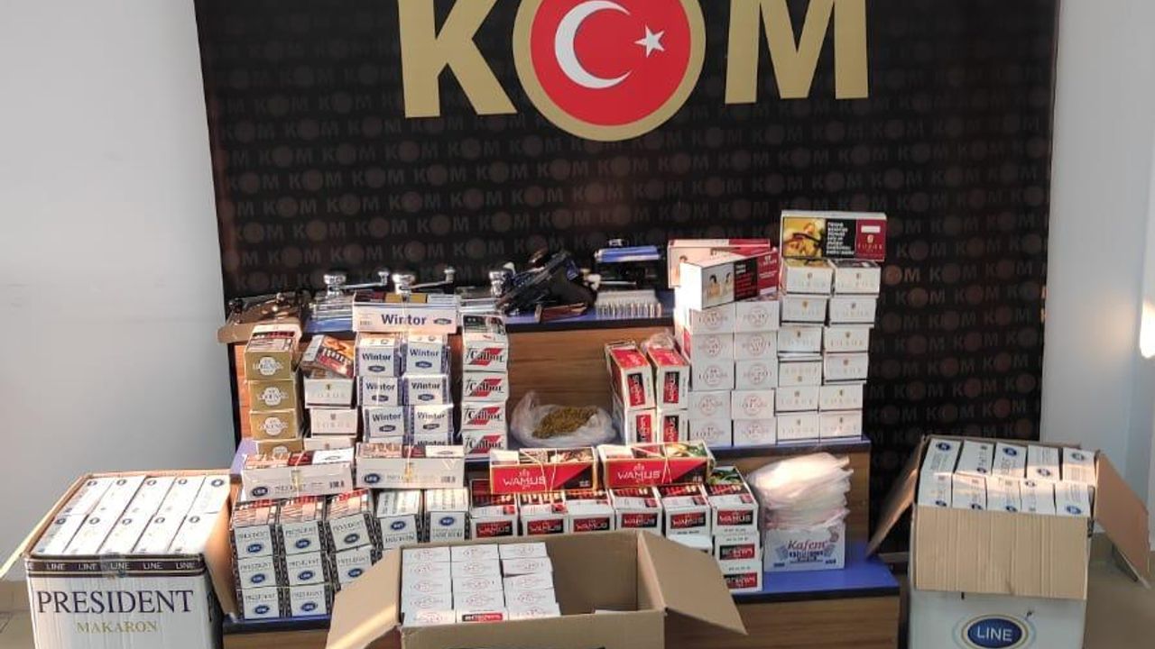 Edirne'de kaçakçılık operasyonunda 6 şüpheli gözaltına alındı