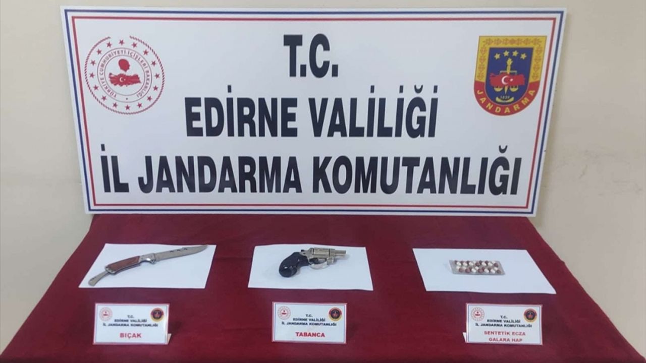 Edirne'deki uyuşturucu operasyonunda 2 şüpheli gözaltına alındı