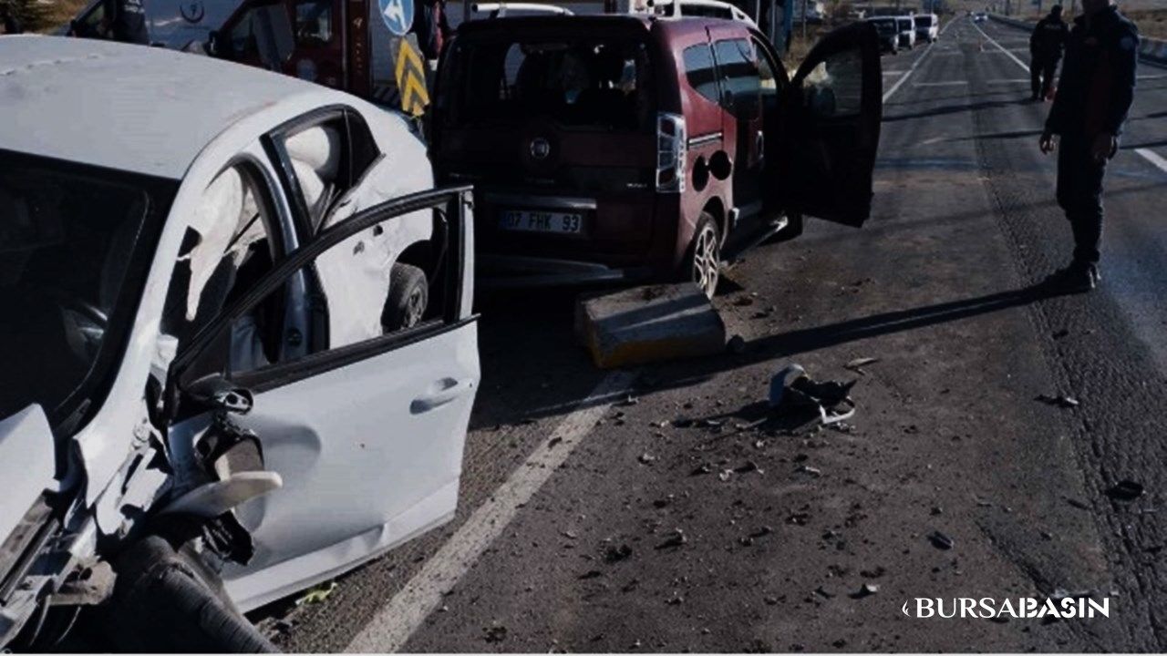 Ağrı'da Trafik Kazasında 7 Kişi Yaralandı
