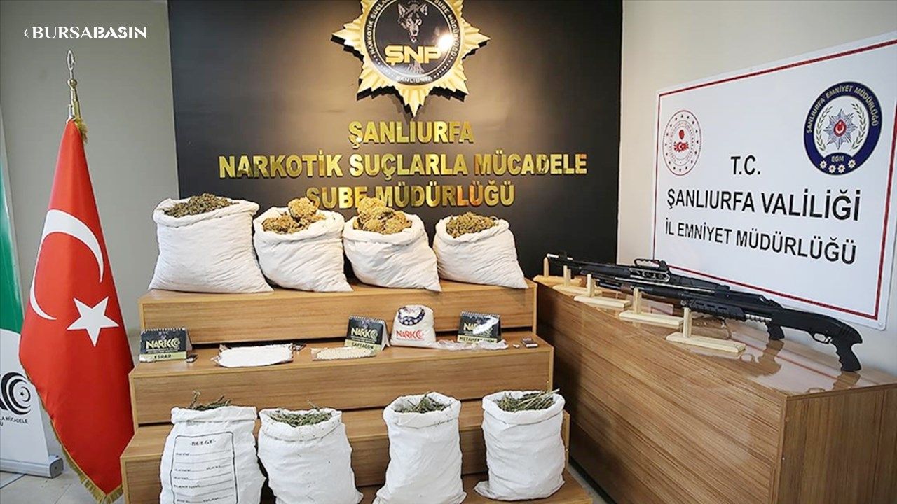 Şanlıurfa'da Büyük Darbe: Uyuşturucu Operasyonu!