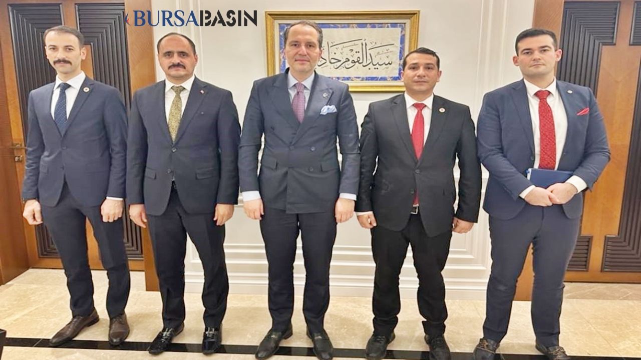 Atanamayan Uzmanlar Derneği Yönetiminden Dr. Fatih Erbakan'a ziyaret