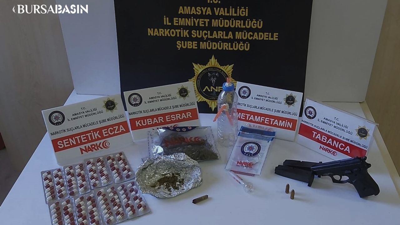 Amasya'da Gerçekleşen Narkogüç Operasyonu: 17 Gözaltı