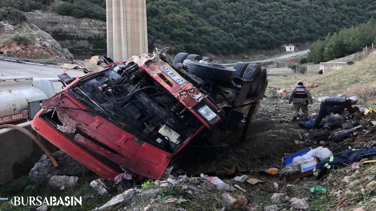 Gaziantep'te Tanker Kazası: Sürücü Hayatını Kaybetti
