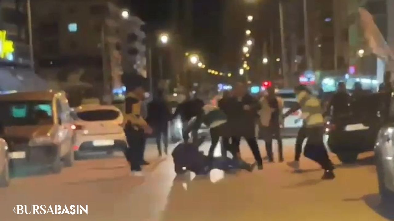 Bursa'da Yol Kavgası: Sokaklar Adeta Ringe Döndü