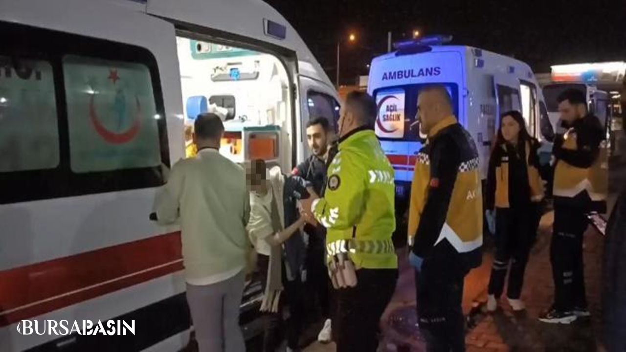 Bursa'da Tur Otobüsü Kaza Yaptı: 10 Yaralı