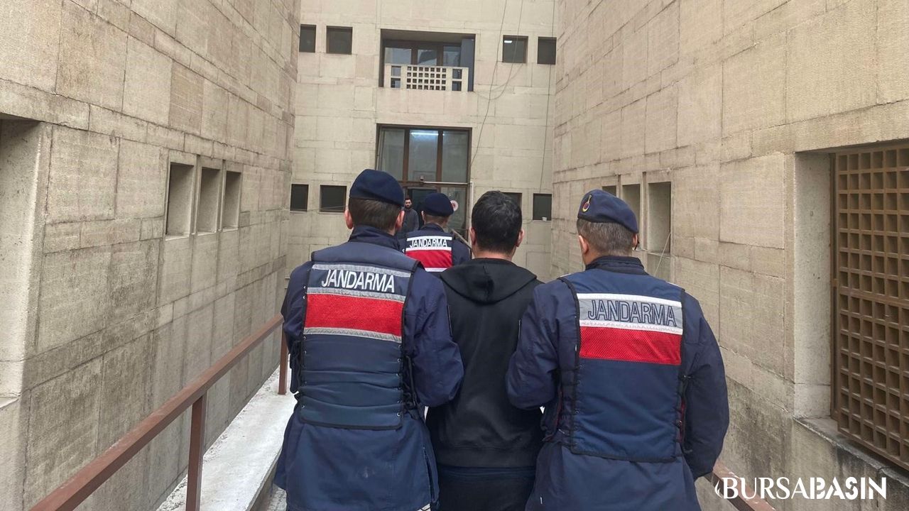 Bursa'da 52 Suçtan Aranan Zanlı, Jandarma Tarafından Yakalandı