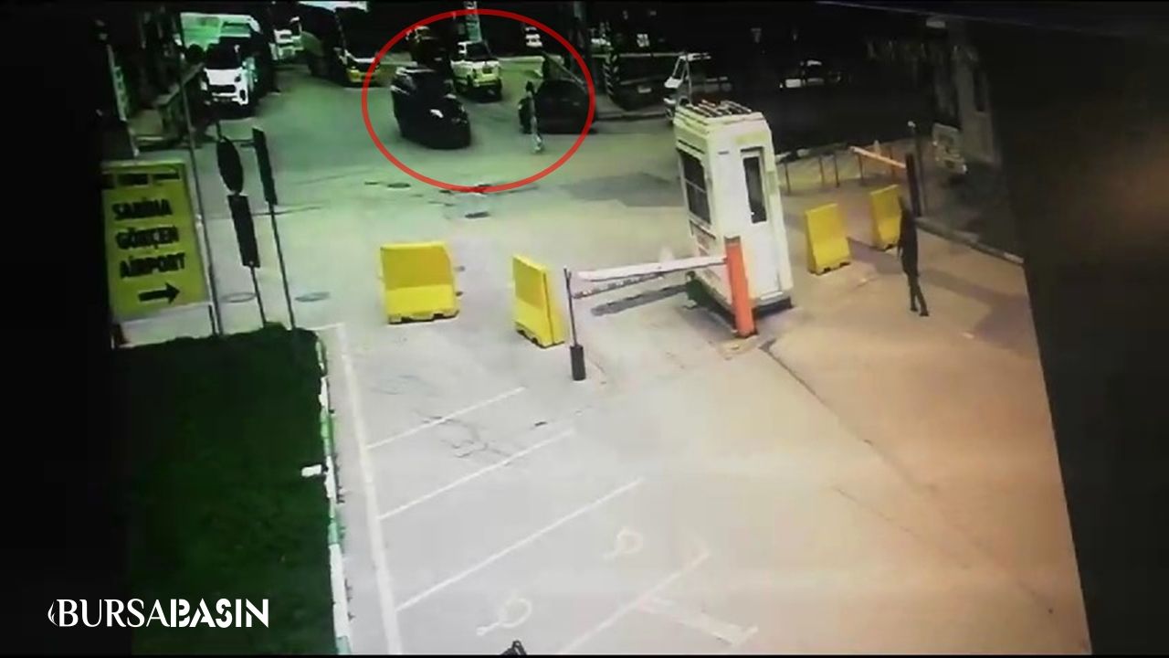 Genç kızı çarpan araç kaza anında kameralara yakalandı!
