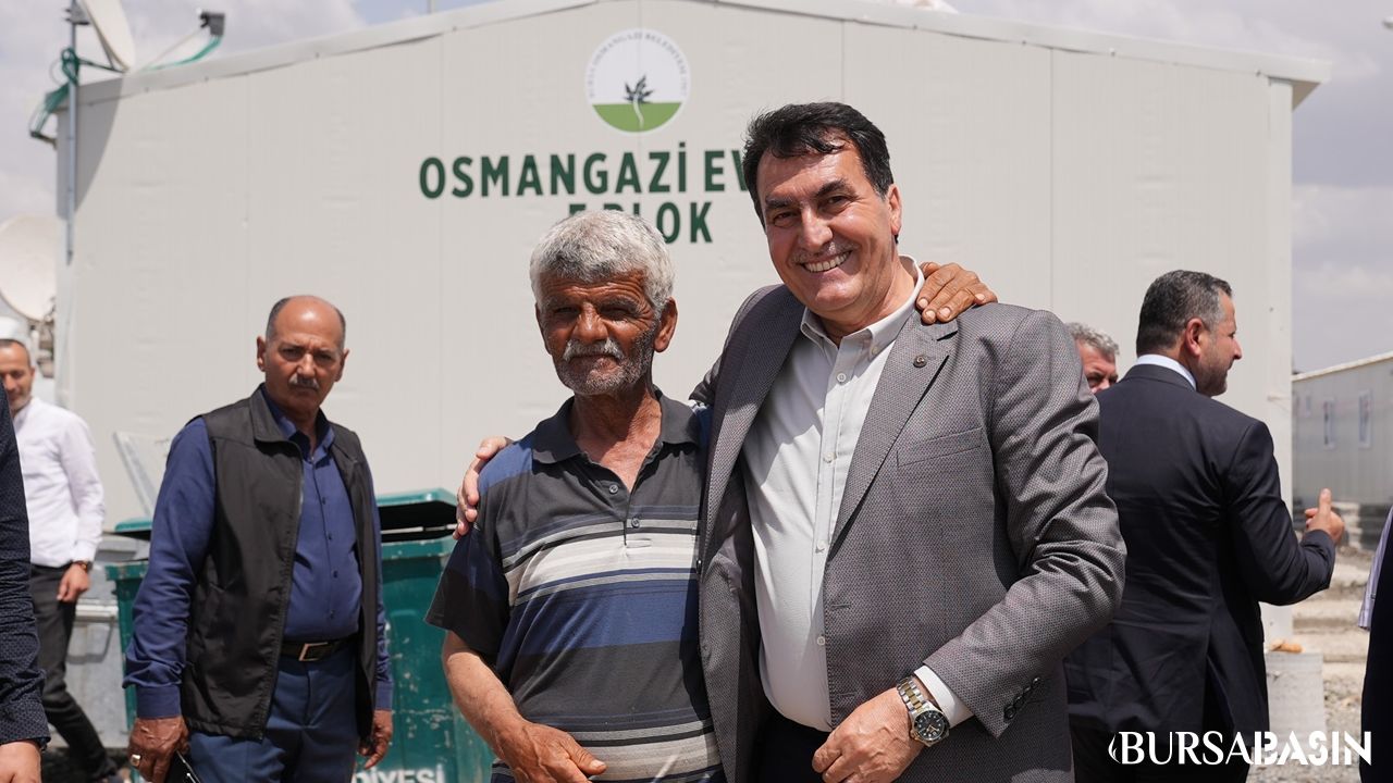 Osmangazi Belediyesi, Asrın Felaketinde Yaralara Merhem Oldu
