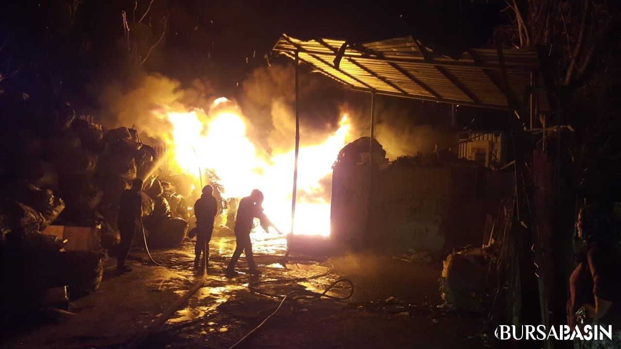 Bursa İtfaiyesi Ocak Ayında 1,249 Yangın ve Olaya Müdahale Etti