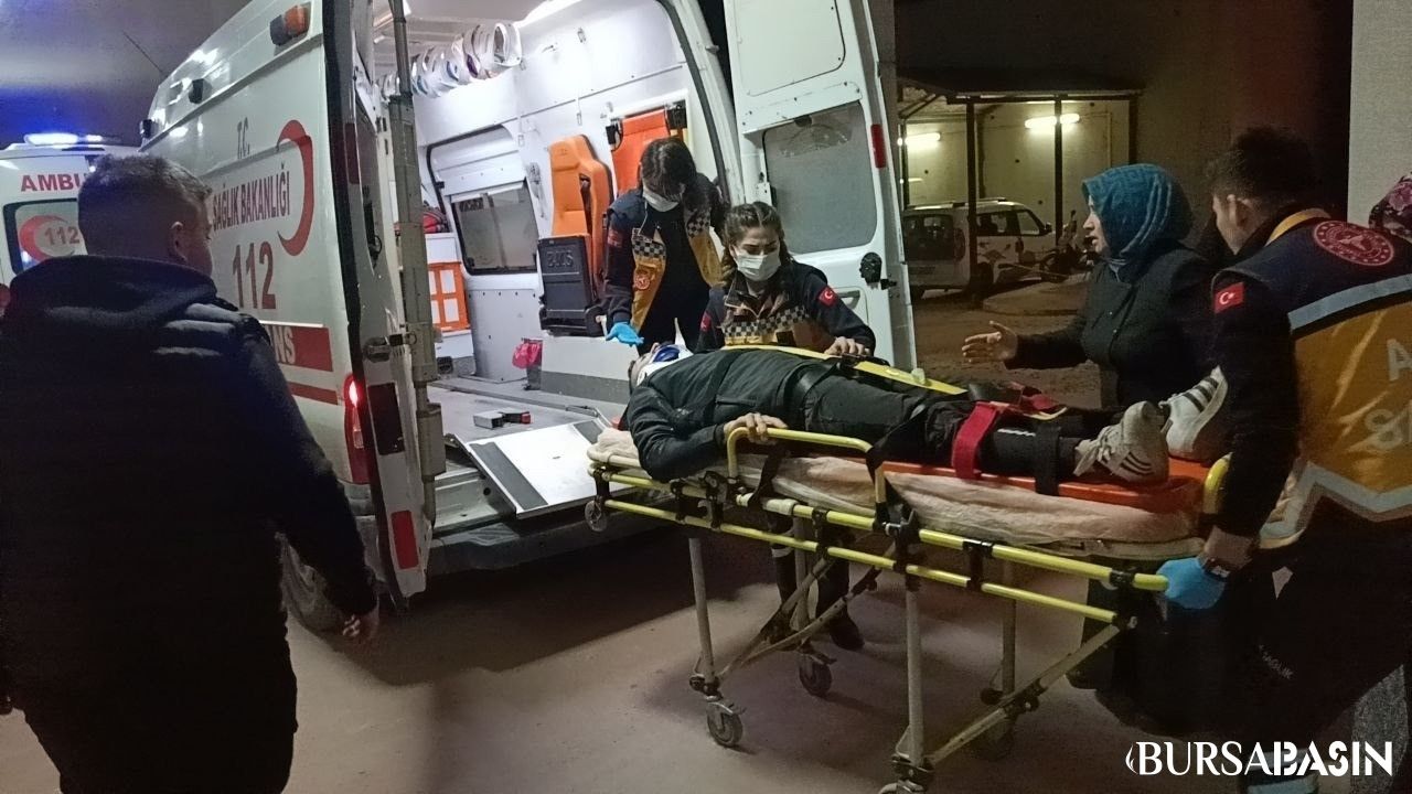 Orhangazi'de Motosiklet Kazası: 2 Yaralı