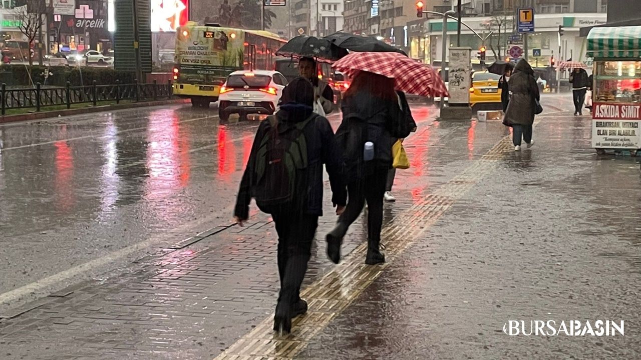 Bursa’da Barajları ve Toprakları Sevindiren Yağış