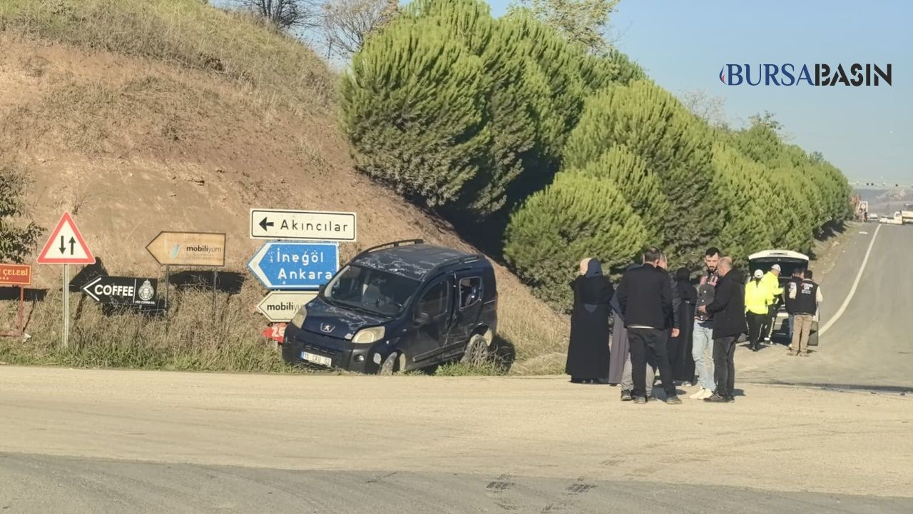 İnegöl’de Alt Geçitte Kaza: 5 Yaralı