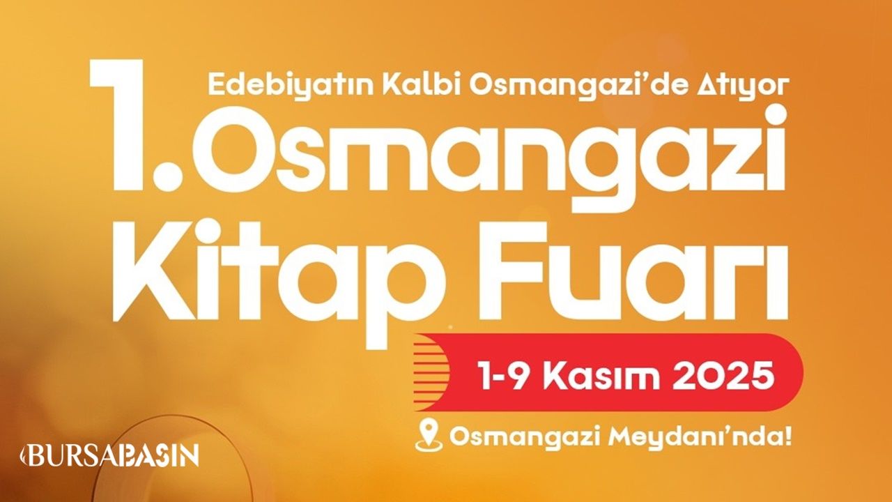 Osmangazi Kitap Fuarı kapılarını açıyor