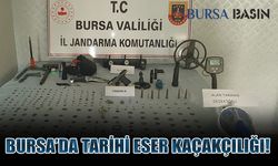 Bursa'da Jandarma Tarihi Eser Operasyonu Düzenledi: 1 Şüpheli Yakalandı