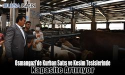 Bursa'da Kurban Satış ve Kesim Hane Tesislerinde Kapasite Artırılıyor