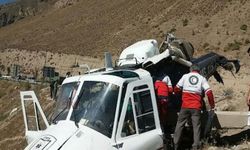 İran'da Oy Sandıklarını Taşıyan Helikopter Düştü!