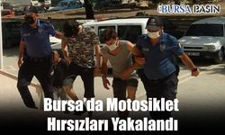 Bursa'da 2 Motosikleti Çalan Hırsızlık Zanlıları Yakalandı