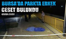 Bursa'da Bir Parkta Erkek Cesedi Bulundu