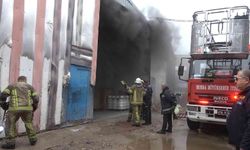 Bursa'da Tekstil Fabrikasında Yangın Çıktı