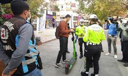 Elektrikli scooter kullanımına yönelik denetimler