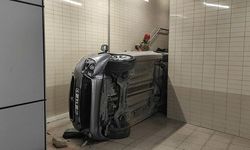 Bursa'da Araç Metronun Alt Geçitine Düştü 1 Kişi Öldü