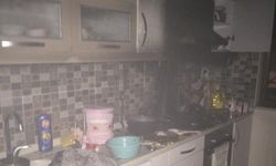 Bursa'da Bir Evin Mutfağında Aniden Yangın Çıktı