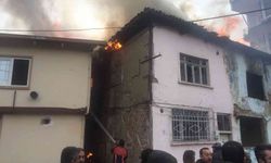 Bursa'da Metruk Binada Çıkan yangın Korku Dolu Anlar Yaşattı