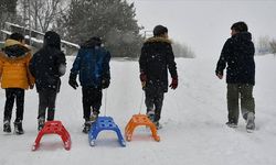 Eğitime yoğun kar yağışı engeli