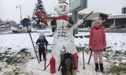 Bursa'da Kardan İtfaiye Erine Yoğun İlgi
