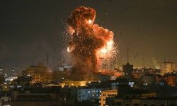 İsrail uçakları Hamas'a ait askeri noktaya saldırdı