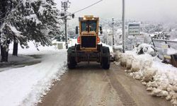 Nilüfer Belediyesi Karla Mücadeleyi Sürdürüyor