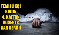 Bursa'da cam silerken düşen kadın hayatını kaybetti