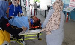 Bursa'da Dengesini Kaybeden İnşaat İşçisi Yaralandı