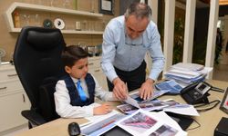 Çocuk başkanın önceliği çevre oldu 